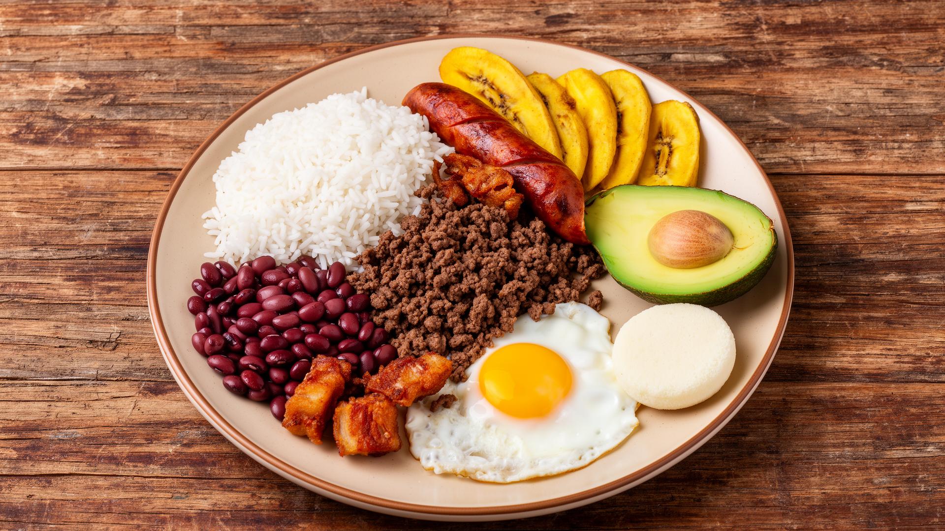 Bandeja paisa Freddie Restaurant